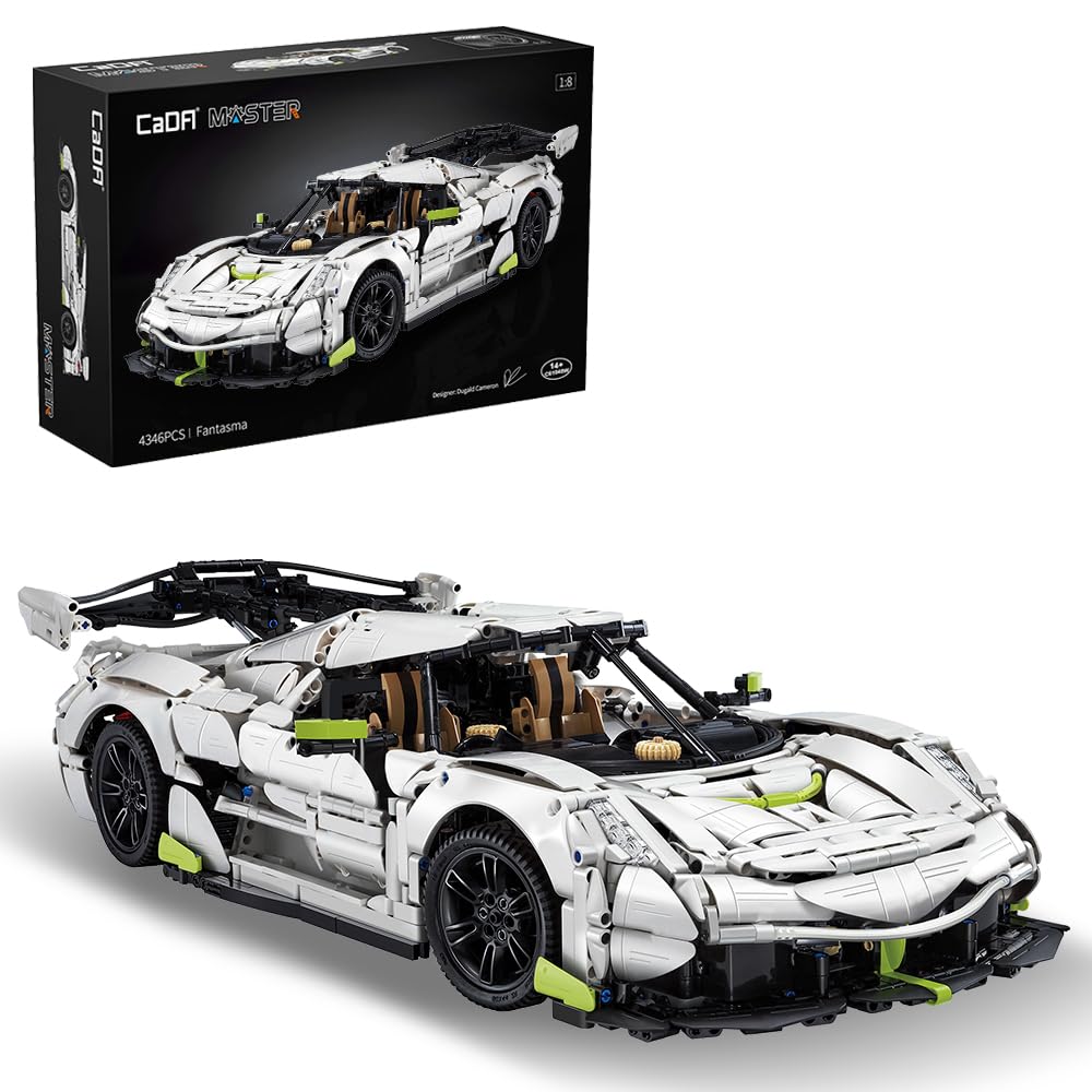 Amazon.com: CaDA Master Fantasma Sports Car Building Set, C61048W